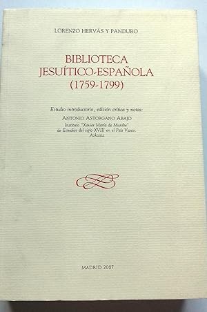 BIBLIOTECA JESUÍTICA - ESPAÑOLA (1759-1799)