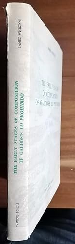 Image du vendeur pour THE EARLY STAGES OF COMPOSITION OF GALDS S LO PROHIBIDO mis en vente par Itziar Arranz Libros & Dribaslibros