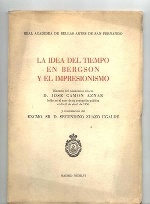 LA IDEA DEL TIEMPO EN BERGSON y el impresionismo