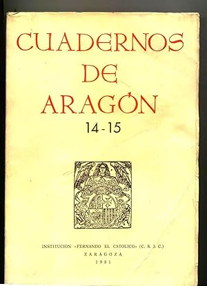 CUADERNOS DE ARAGON. 14 - 15