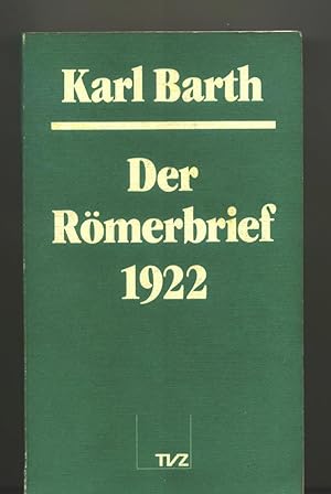 DER RÖMERBRIEF 1922