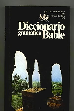 Imagen del vendedor de DICCIONARIO BABLE Gramtica a la venta por Itziar Arranz Libros & Dribaslibros