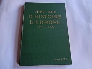 Vingt Ans D'histoire d'Allemagne 1918-1938--vingt Ans D'histoire d'Italie 1918-1938, Vingt Ans D'...