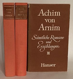 Sämtliche Romane und Erzählungen. 3 Bänden. Auf Grund der Erstdrucke herausgegeben von Walther Mi...