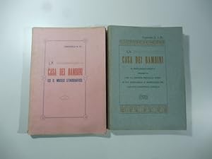 La casa dei bambini ed il Museo etnografico. Montesantangelo, dicembre 1929; La casa dei bambini.