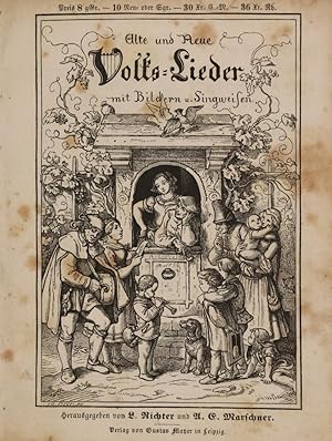 Immagine del venditore per Alte und Neue Volks-Lieder mit Bildern und Singweisen. venduto da Schsisches Auktionshaus & Antiquariat