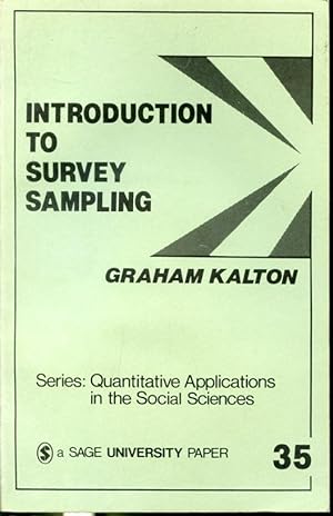 Bild des Verkufers fr Introduction to Survey Sampling - Quantitative Applications in the Social Sciences Series #35 zum Verkauf von Librairie Le Nord