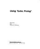 Seller image for Using Turbo Prolog for sale by Libro Co. Italia Srl