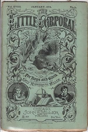 Immagine del venditore per The Little Corporal. January, 1874. Volume XVIII, Number 1 venduto da Recycled Books & Music