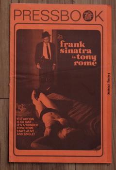 FRANK SINATRA IS TONY ROME PRESSBOOK. - Original United Artist PRESSBOOK. (starring Frank Sinatra...