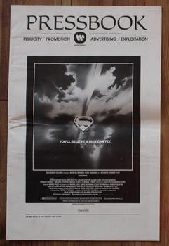 SUPERMAN - YOU'LL BELIEVE A MAN CAN FLY. Pressbook. - Original Warner Bros. Press Book. (starring...