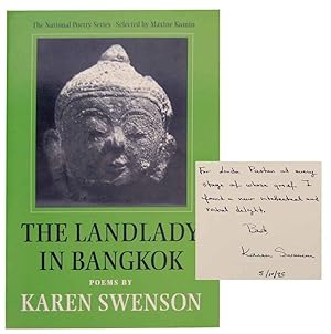 Seller image for The Landlady in Bangkok (Signed First Edition) for sale by Jeff Hirsch Books, ABAA