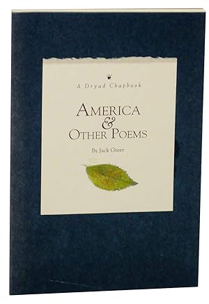 Immagine del venditore per America & Other Poems venduto da Jeff Hirsch Books, ABAA