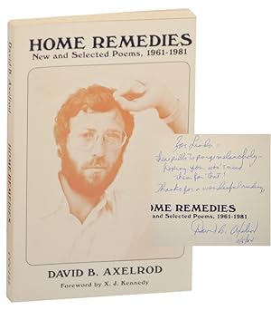 Bild des Verkufers fr Home Remedies: New and Selected Poems, 1961-1981 (Signed First Edition) zum Verkauf von Jeff Hirsch Books, ABAA