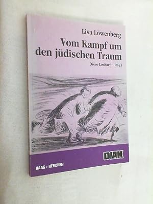Bild des Verkufers fr Vom Kampf um den jdischen Traum. zum Verkauf von Versandantiquariat Christian Back