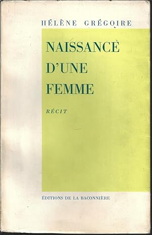 Naissance d'une Femme