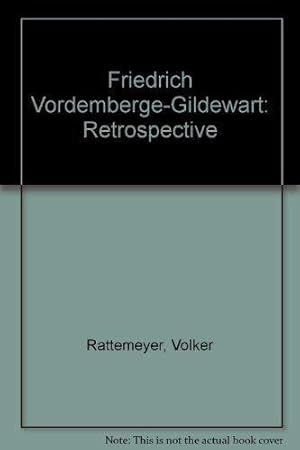 Bild des Verkufers fr Friedrich Vordemberge-Gildewart zum Verkauf von JLG_livres anciens et modernes