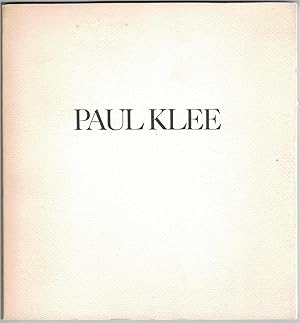 Paul Klee. Galerie Alexandre Jolas.