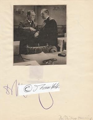 Image du vendeur pour PHILIPP MANNING (1869-1951) Dr.phil., britisch-deutscher Schauspieler und Intendant mis en vente par Herbst-Auktionen