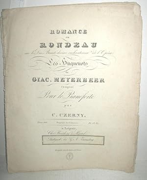 Romance en Rondeau sur le Duo "Beaute divine, enchanteresse" de L Opera: Les Huguenots de Giacomo...