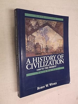 Seller image for History of Civilization: 1648 to the Present (Volume II) for sale by Barker Books & Vintage