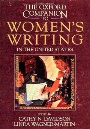 Seller image for The Oxford Companion To Women's Writing In The United States for sale by Fleur Fine Books