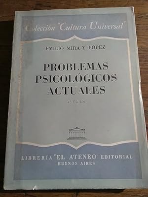 Seller image for PROBLEMAS PSICOLGICOS ACTUALES for sale by Librera Pramo
