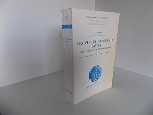 Seller image for Les verbes dponents latins des Origines  Charlemagne (= Publications de la Sorbonne, Srie "NS Recherches", No. 17). for sale by Antiquariat Rolf Bulang