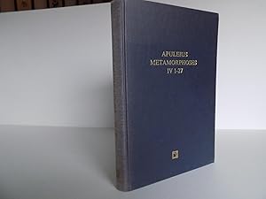 Bild des Verkufers fr Apuleius Madaurensis Metamorphoses, Book IV, 1-27. Text, Introduction and Commentary. With 2 plates (= Groningen Commentaries on Apuleius). zum Verkauf von Antiquariat Rolf Bulang