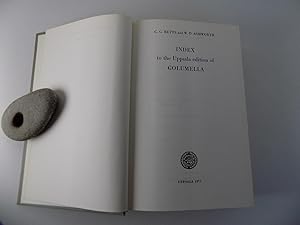 Bild des Verkufers fr Index to the Uppsala edition of Columella (= Studia Latina Upsaliensia, Vol. 6). zum Verkauf von Antiquariat Rolf Bulang