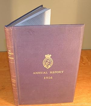 ANNUAL REPORT OF THE HARBOUR COMMISSIONERS OF MONTREAL FOR THE YEAR 1916