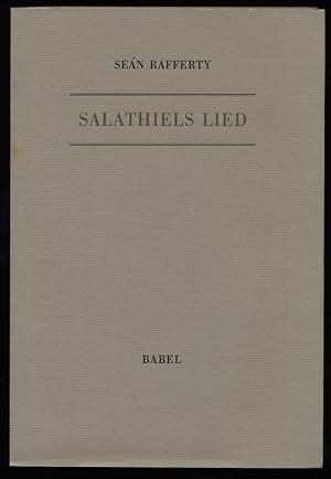 Seller image for Salathiels Lied. Salathiel's Song. Gedichte, Englisch - Deutsch for sale by Antiquariat Peda