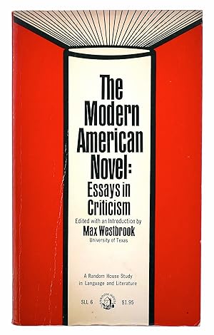 Seller image for The Modern American Novel: Essays in Criticism for sale by Black Falcon Books