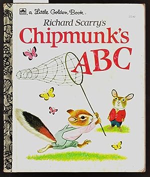Richard Scarry's Cipmunk's ABC - A Little Golden Book No.202-60