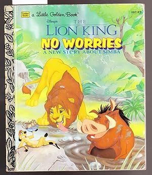 Disney's The Lion King - No Worries - A New Story About Simba - A Little Golden Book No.107-97