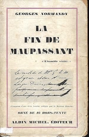 La Fin de Maupassant