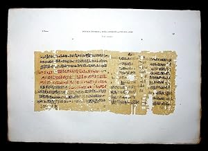Bild des Verkufers fr Papyrus gyptiens hiratiques I. 343-371 du Muse d'Antiquits des Pays-Bas  Leide (Monuments gyptiens). Avec des notices sommaires. zum Verkauf von Librarium of The Hague