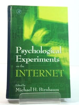 Seller image for Psychological Experiments on the Internet for sale by PsychoBabel & Skoob Books