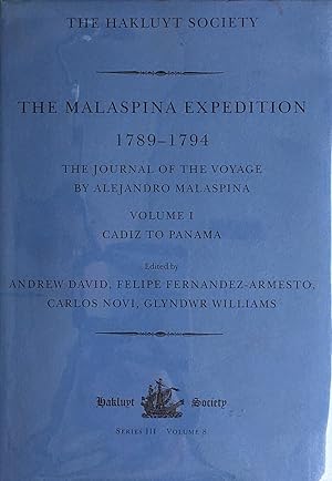 Seller image for The Malaspina Expedition 1789-1794, vol. 1: Cadiz to Panama for sale by Acanthophyllum Books