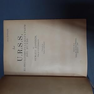 LA URSS. EL SOCIALISMO EN LA SEXTA PARTE DEL MUNDO