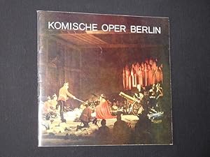 Komische Oper Berlin, Spielzeit 1974/75 [Jahresheft]