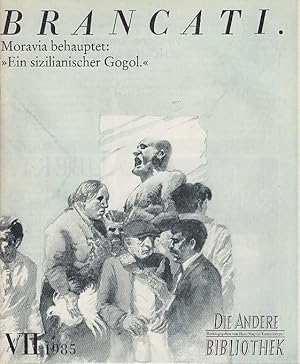 Bild des Verkufers fr Die Andere Bibliothek. Magazin 7 - 1985: Vitalino Brancati: Schner Antonio. zum Verkauf von Antiquariat Carl Wegner