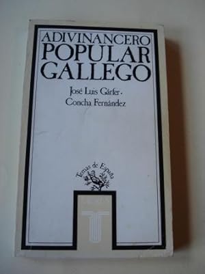 Immagine del venditore per Adivinancero popular gallego venduto da GALLAECIA LIBROS