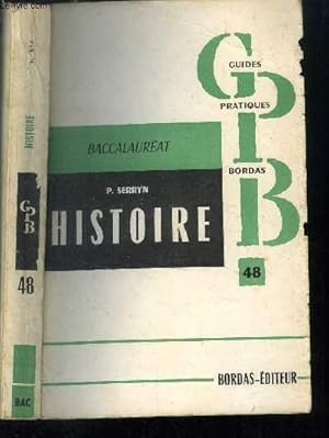 Seller image for L HISTOIRE AU BACCALAUREAT / HISTOIRE (1914-1945) CIVILISATIONS for sale by Le-Livre