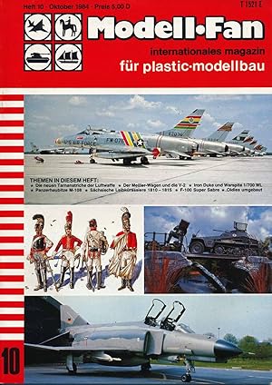 Bild des Verkufers fr Modell-Fan. internationales magazin fr plastic-modellbau. hier: Heft 10/1984. zum Verkauf von Versandantiquariat  Rainer Wlfel