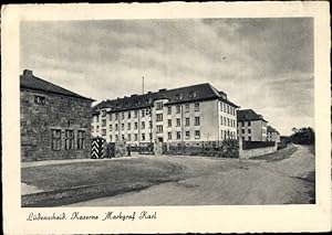 Ansichtskarte / Postkarte Lüdenscheid im Märkischen Kreis, Kaserne Markgraf Karl