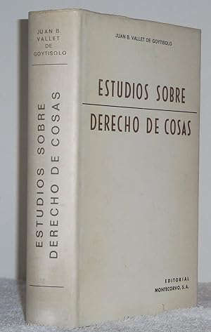 Imagen del vendedor de Estudios sobre derecho de cosas a la venta por Los libros del Abuelo