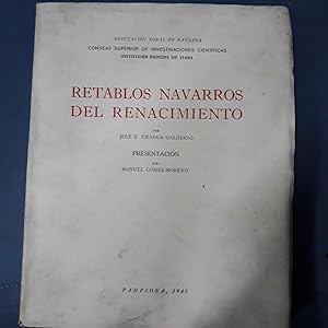 RETABLOS NAVARROS DEL RENACIMIENTO