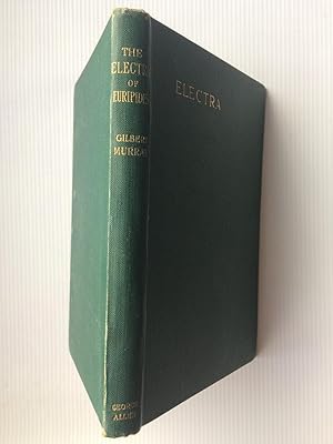 Seller image for The Electra of Euripides for sale by Beach Hut Books