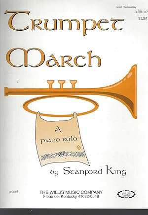 Immagine del venditore per Trumpet March Piano Solo Later Elementary Level venduto da Vada's Book Store